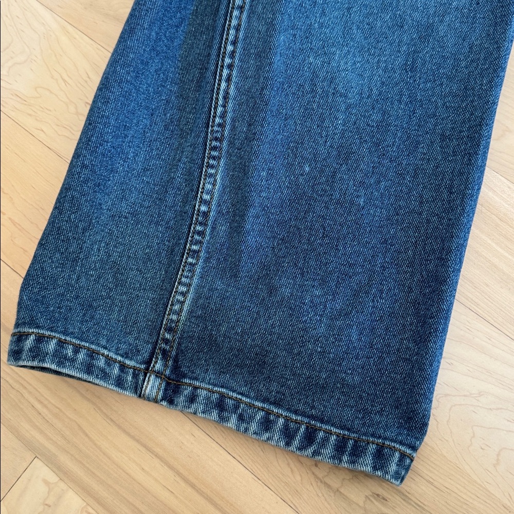 Cottagecore-Distressed Patchwork Knee-Denim Jean … - image 7